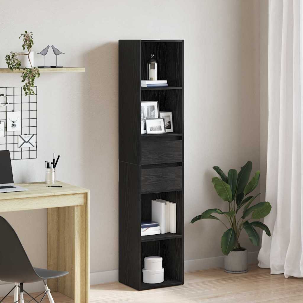 Bücherregal Weiß 36x30x171 cm Holzwerkstoff