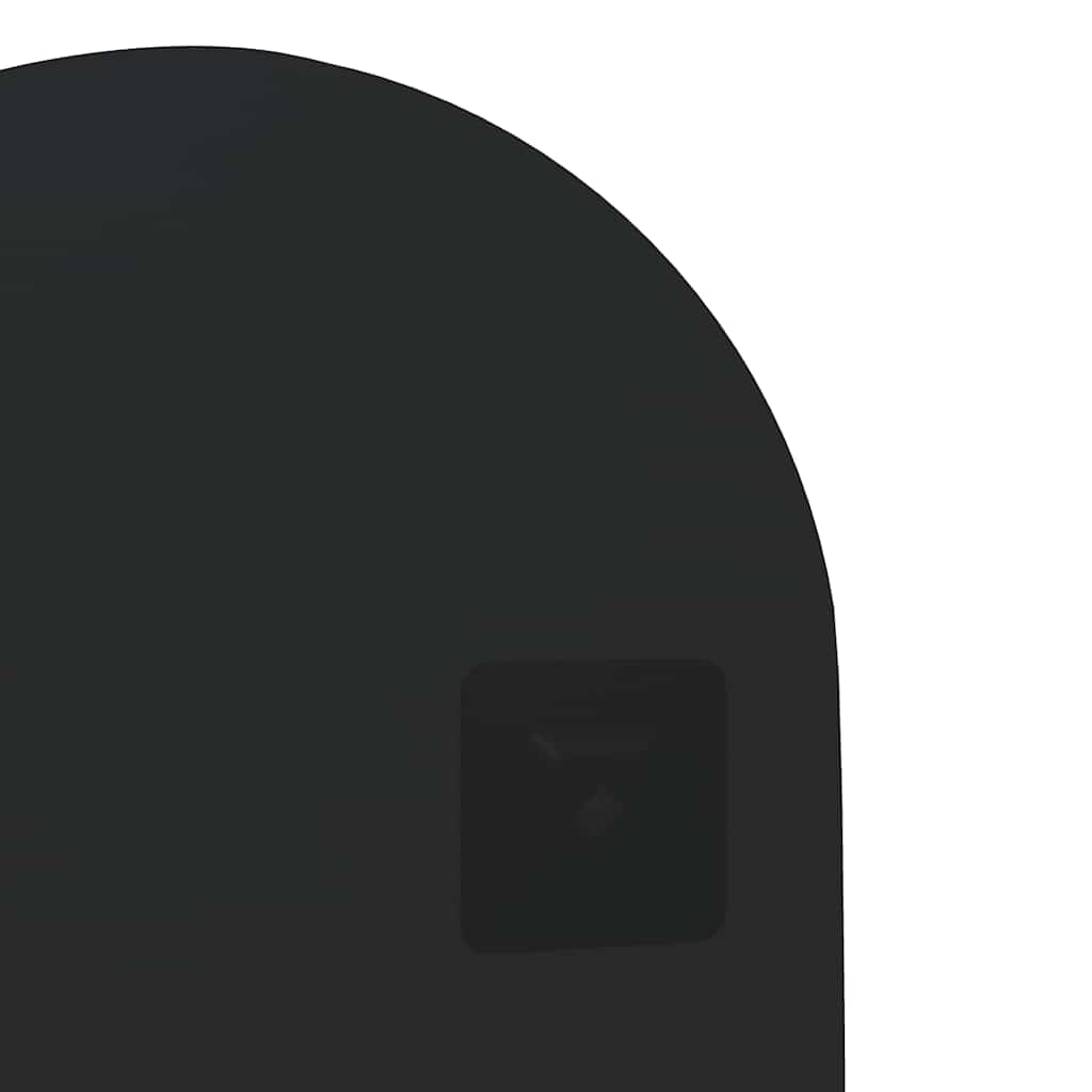 Spiegel mit LED-Leuchten 60x30 cm Glas Oval