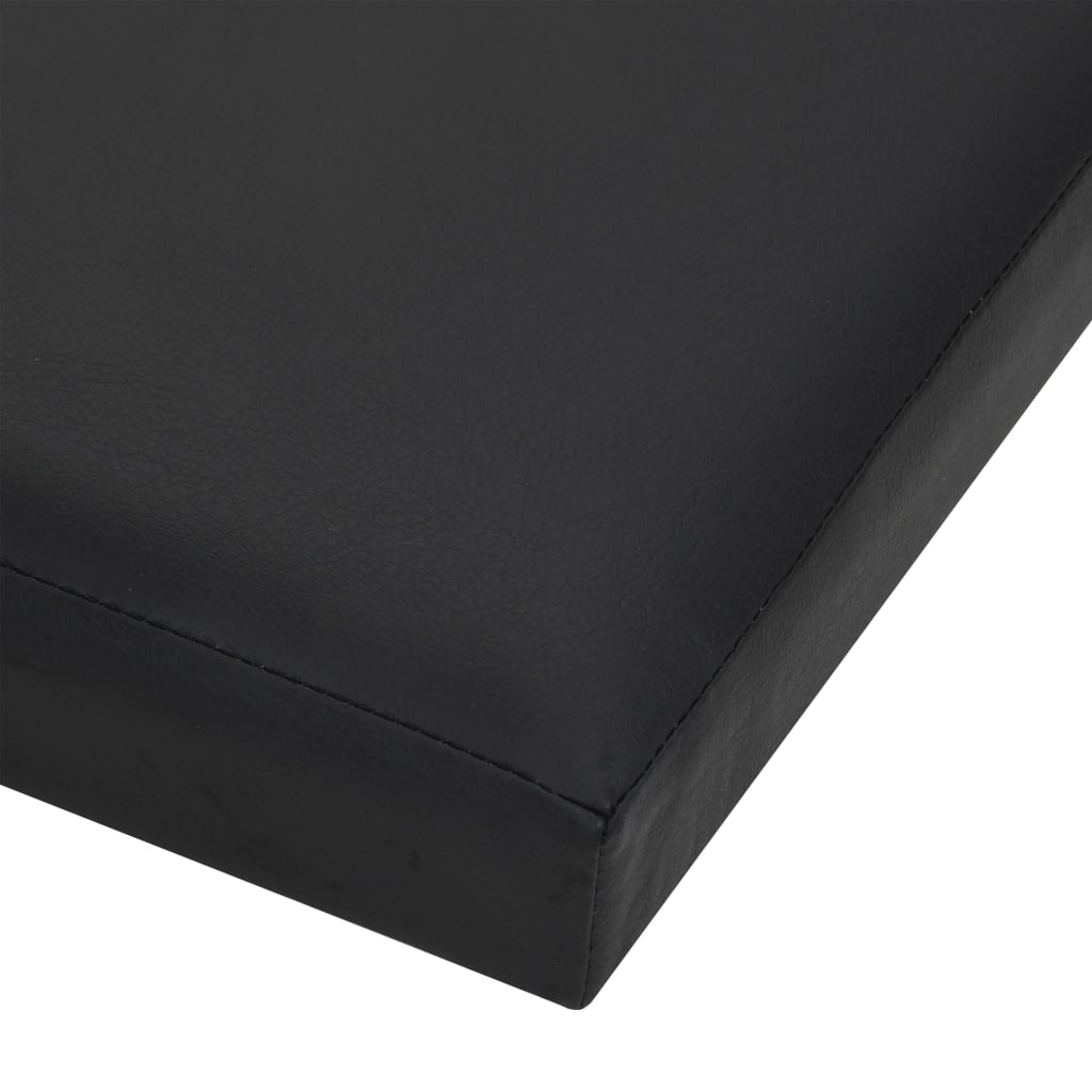 Hocker mit Stauraum Braun PVC