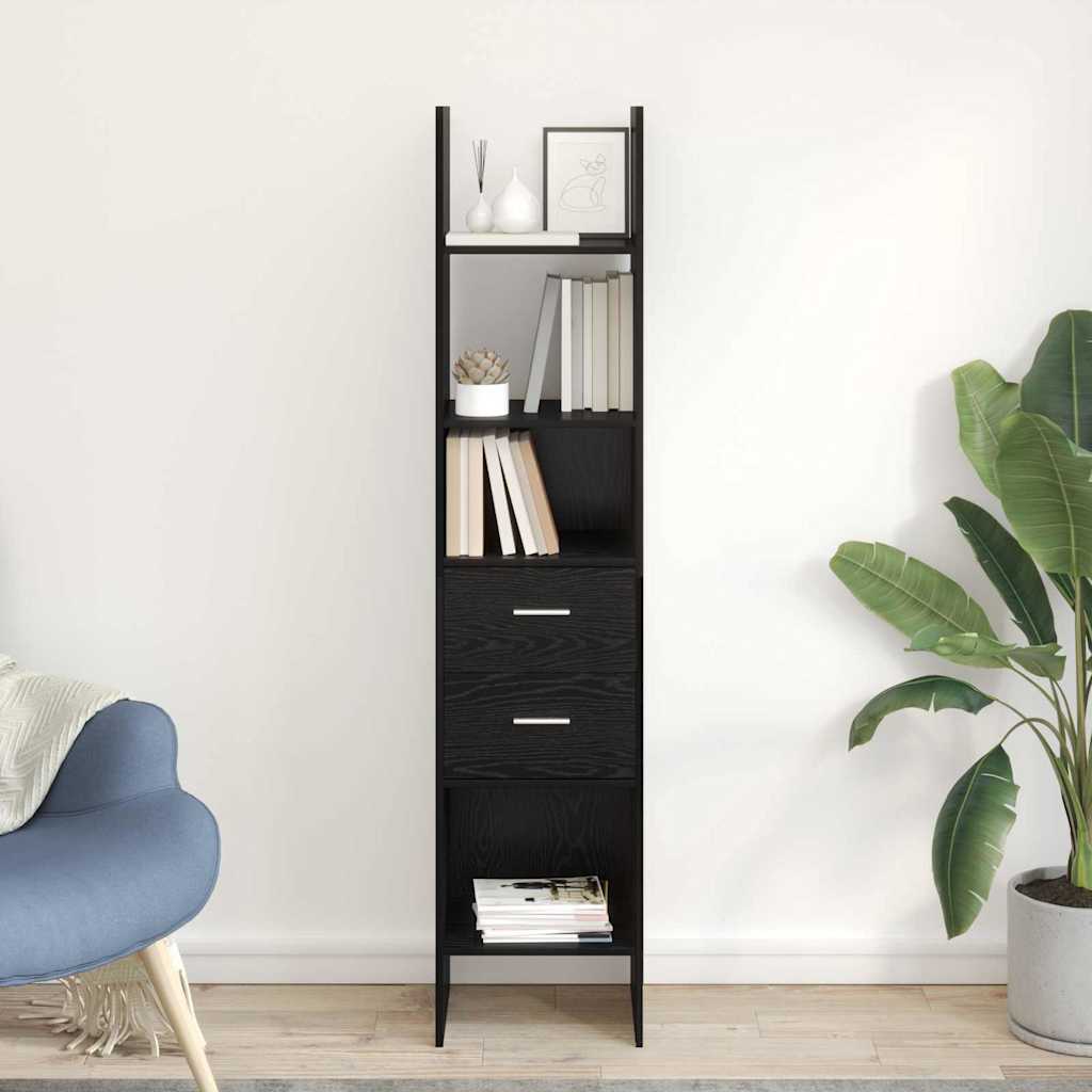 Bücherregal Weiß 40x35x180 cm Holzwerkstoff