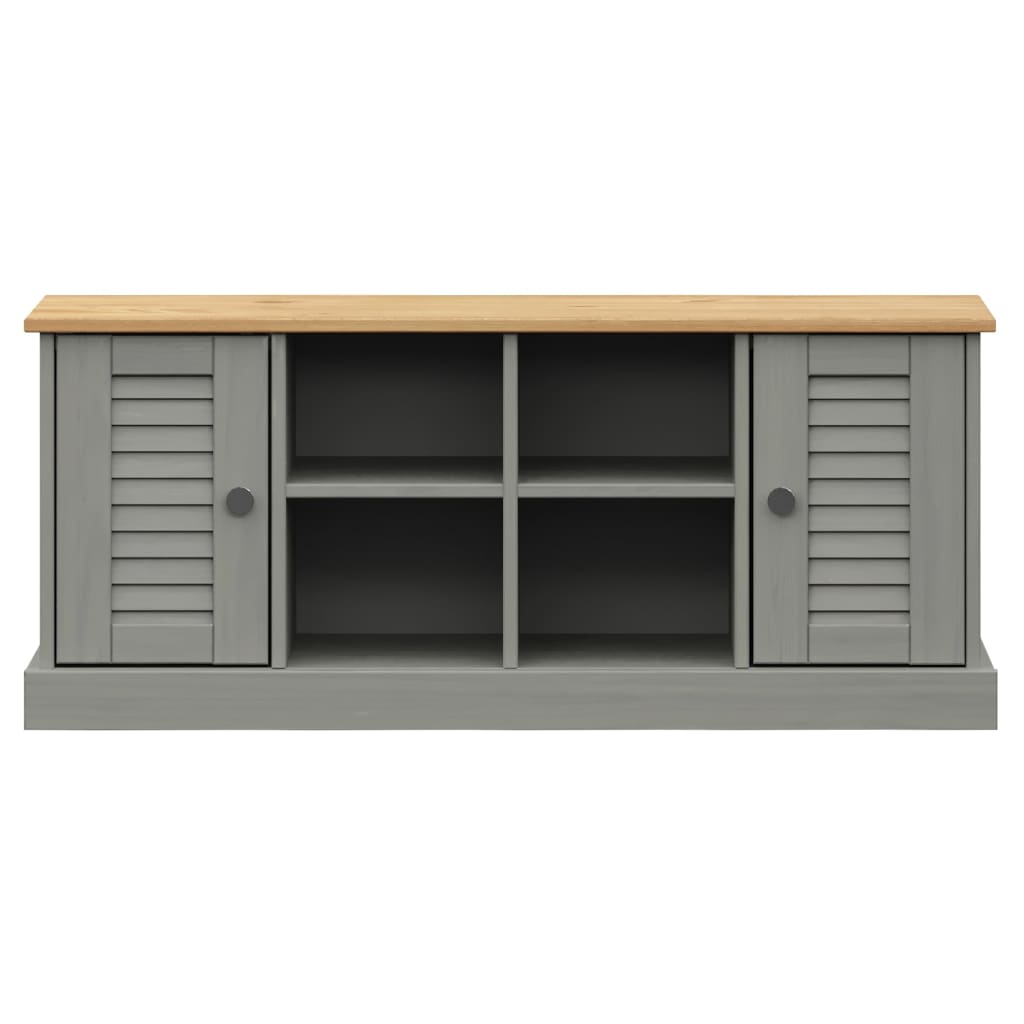 Schuhbank VIGO Weiß 106x35x45 cm Massivholz Kiefer