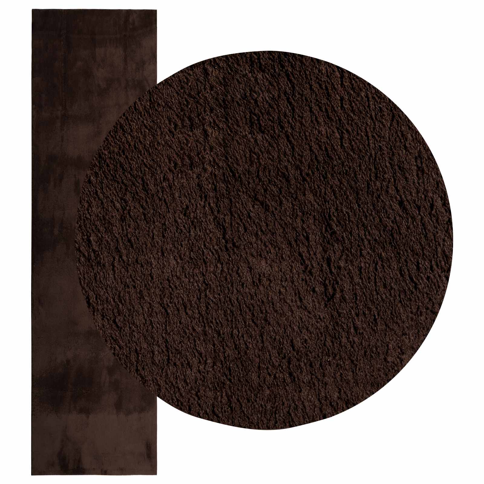 Teppich HUARTE Kurzflor Weich und Waschbar Anthrazit 60x110 cm