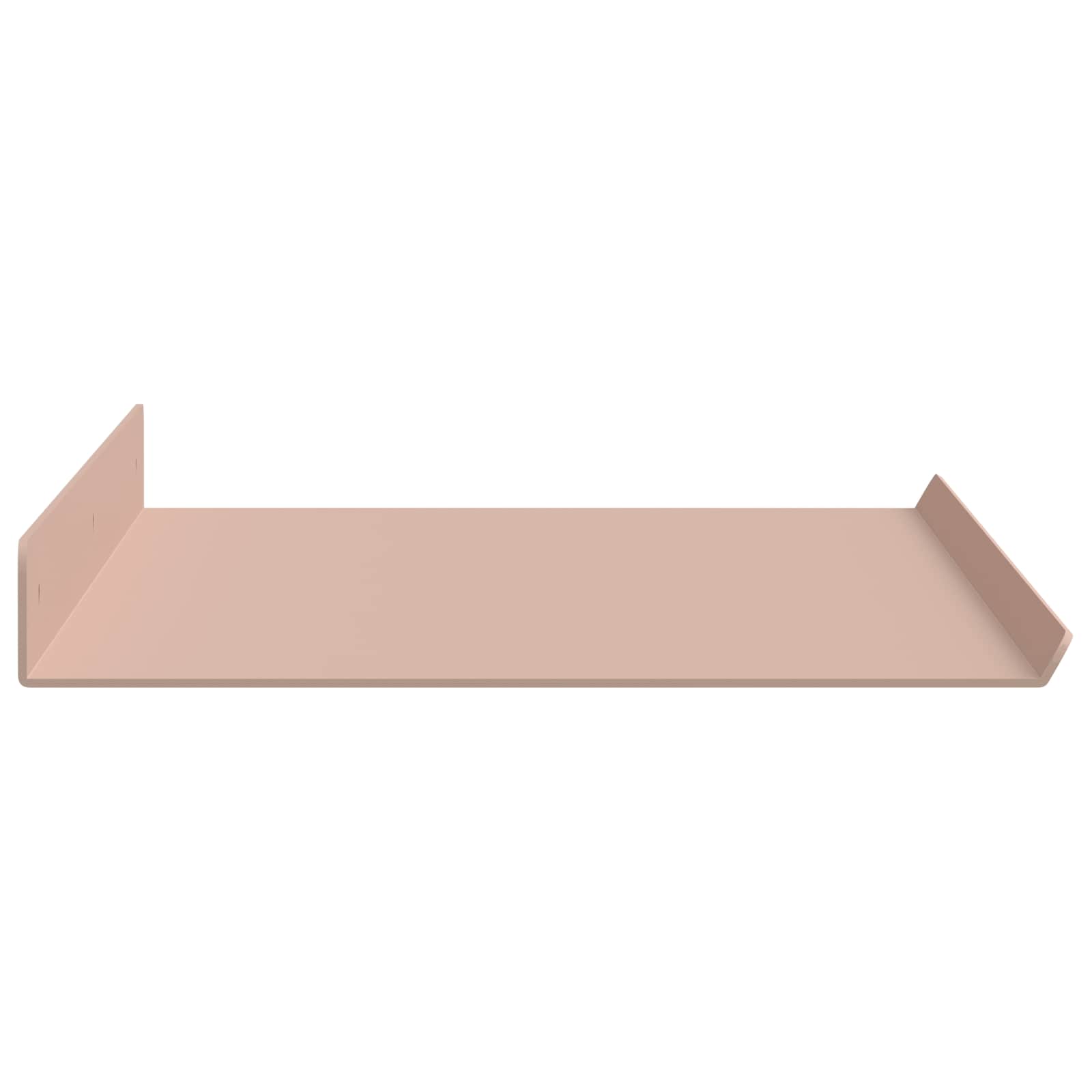 Schwebendes Regal 3 pcs Schwarz 40 x 9 x 2,5 cm Stahl