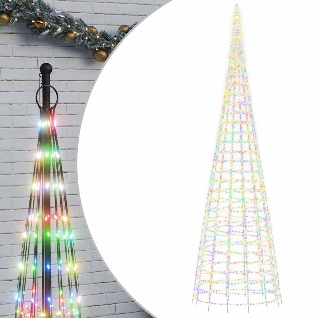 LED-Weihnachtsbaum 200 LEDs Warmweiß 180 cm