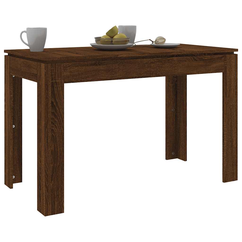 Esstisch Weiß 120x60x76 cm Holzwerkstoff