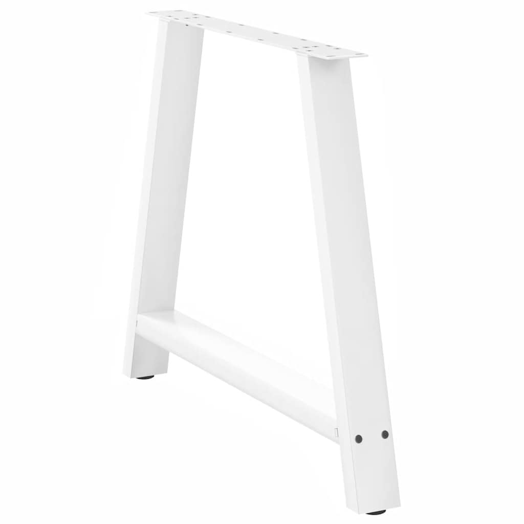 Couchtischbeine A-Form 2 Stk. 30x(30-31) cm Stahl