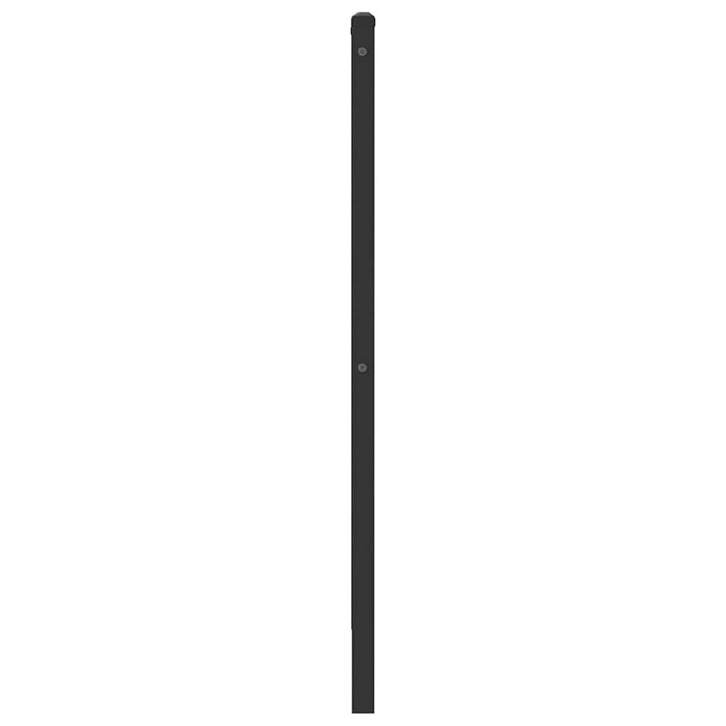 Ersatz-Kopfteil Räuchereiche 75 cm Holzwerkstoff und Stahl