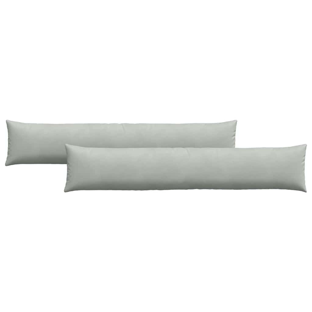 Sofakissen 2 Stück Blau 50 x 30 cm Cordstoff