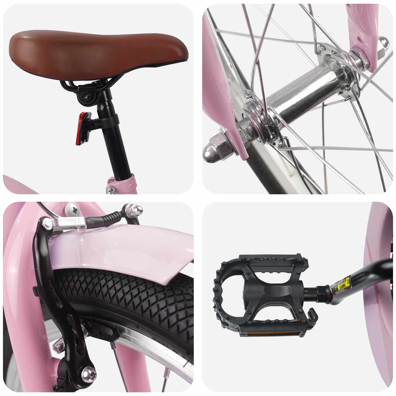 Kinderfahrrad 12 Zoll für 2-4 Jahre alt Himmelblau