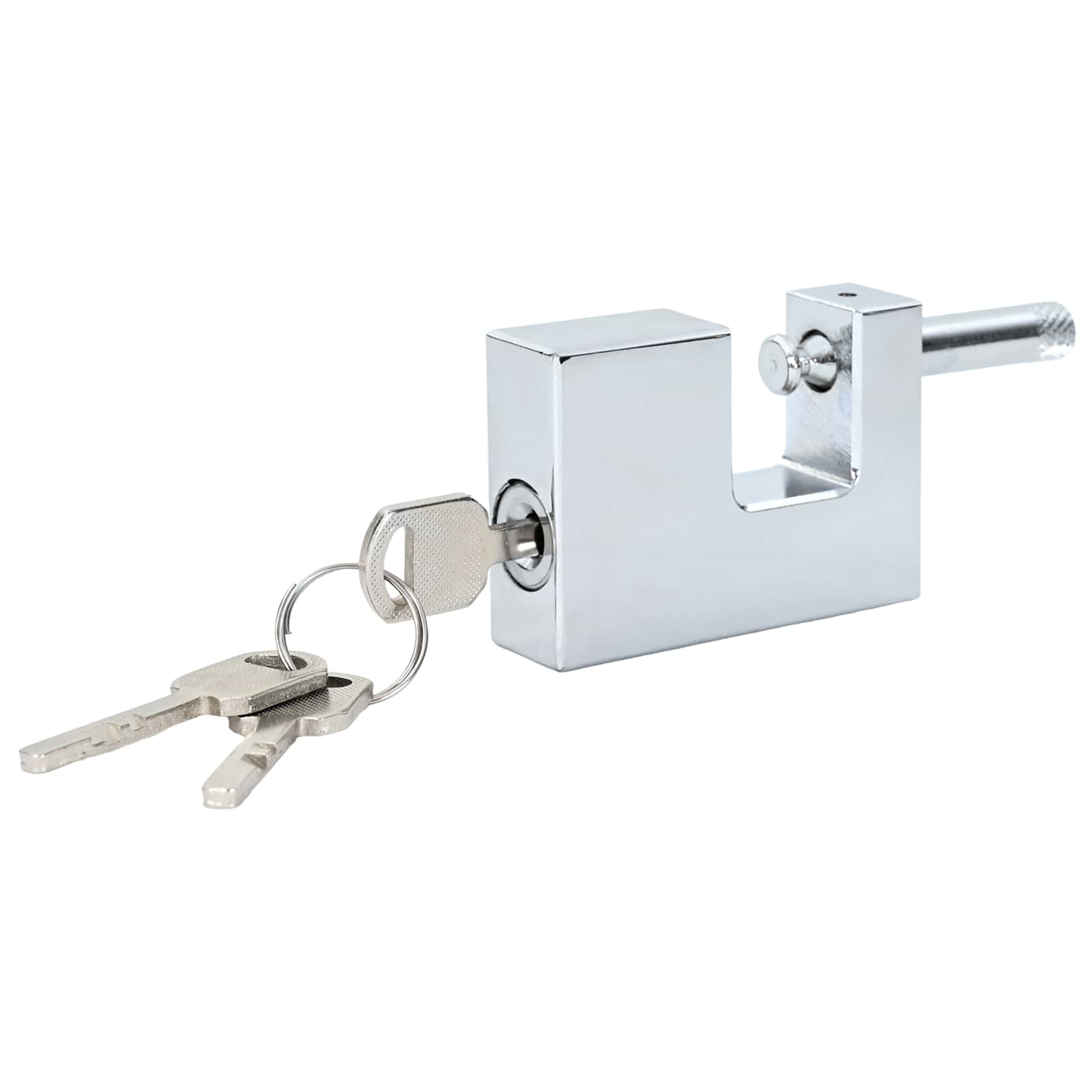 Vorhängeschloss 2 pcs Silber Stahl
