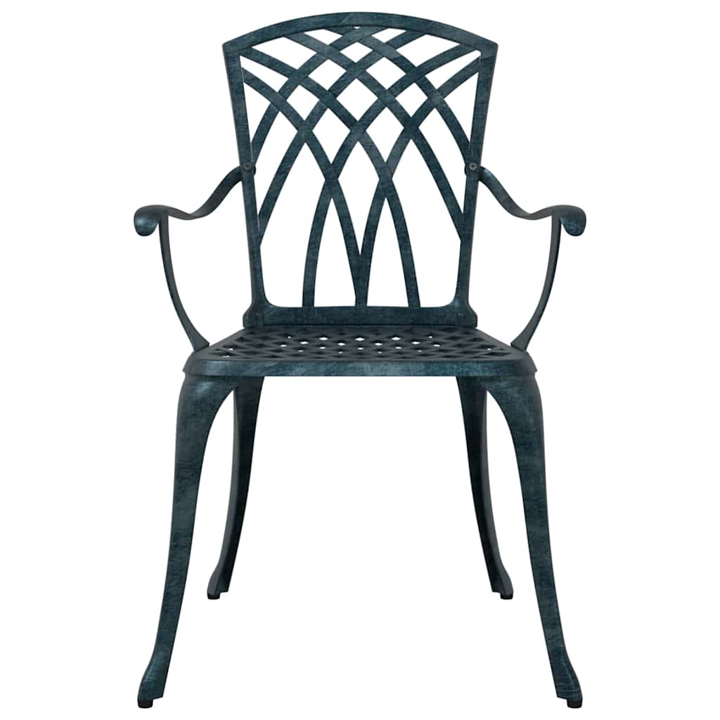 Gartenstuhl 2 pcs Bronze 53 x 51 x 88,5 cm Aluminium