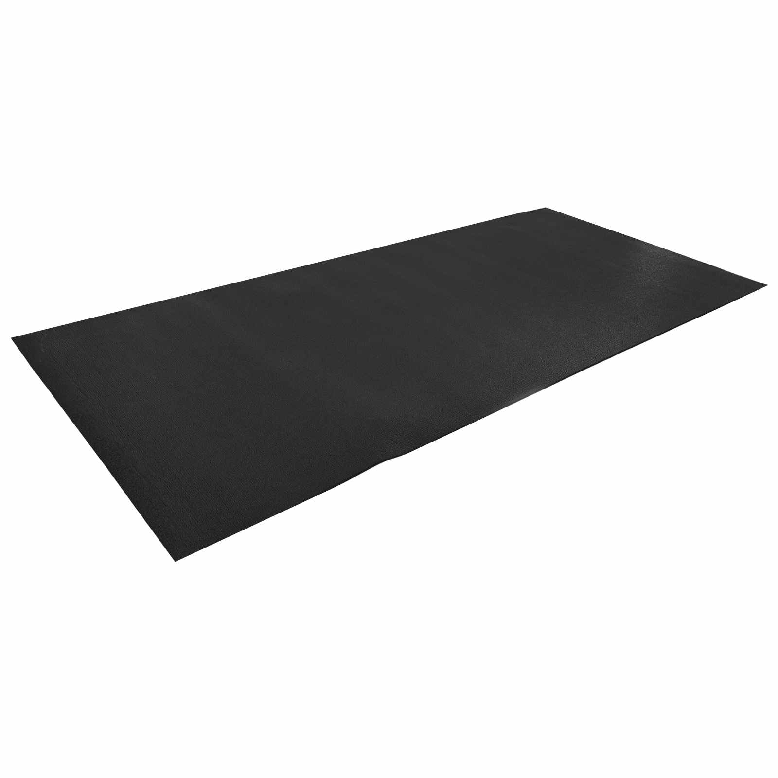 Sport-Schutzmatte Schwarz 120 x 60 x 0,6 cm hochdichtes PVC