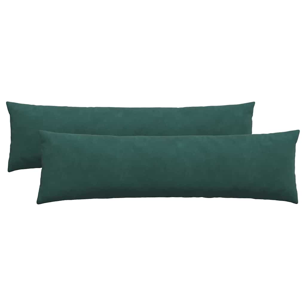Sofakissen 2 Stück Blau 50 x 30 cm Cordstoff