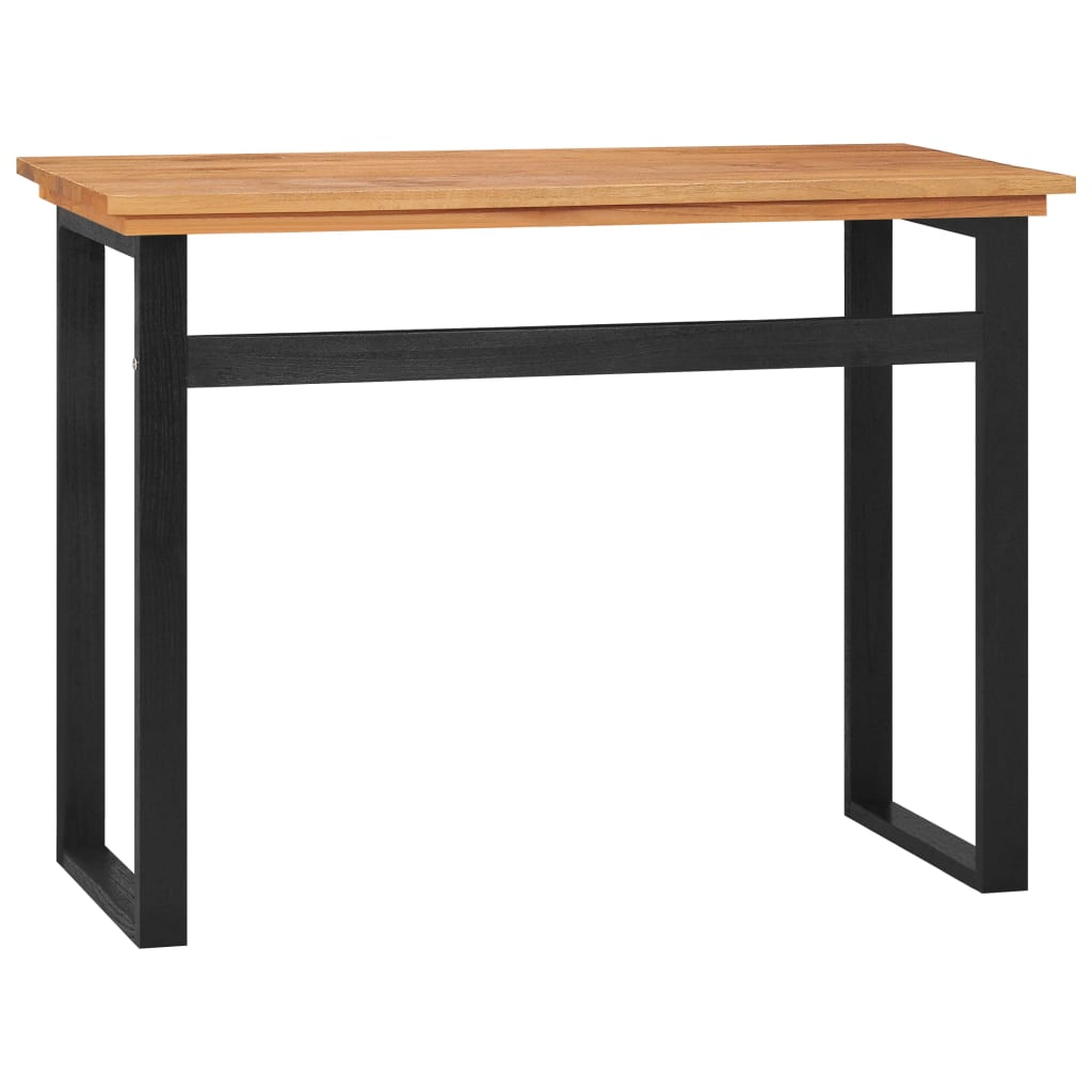 Schreibtisch 120x45x75 cm Massivholz Teak