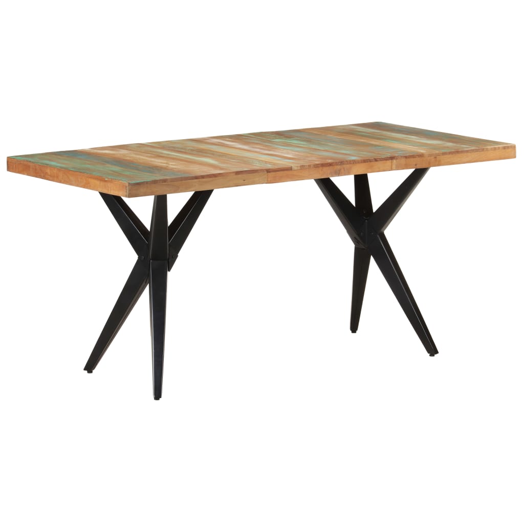 Esstisch 160x80x76 cm Massivholz Akazie