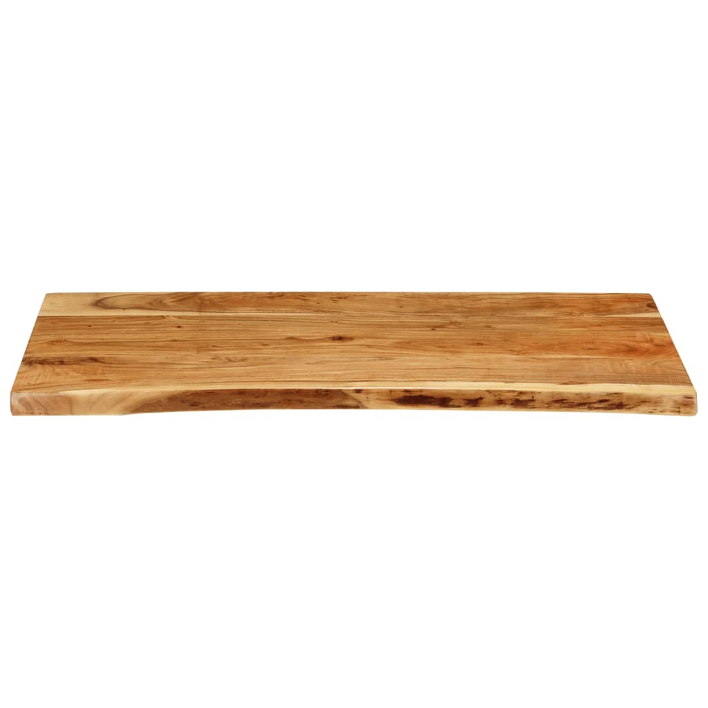 Badezimmer-Waschtischplatte Massivholz Akazie 100x52x2,5 cm