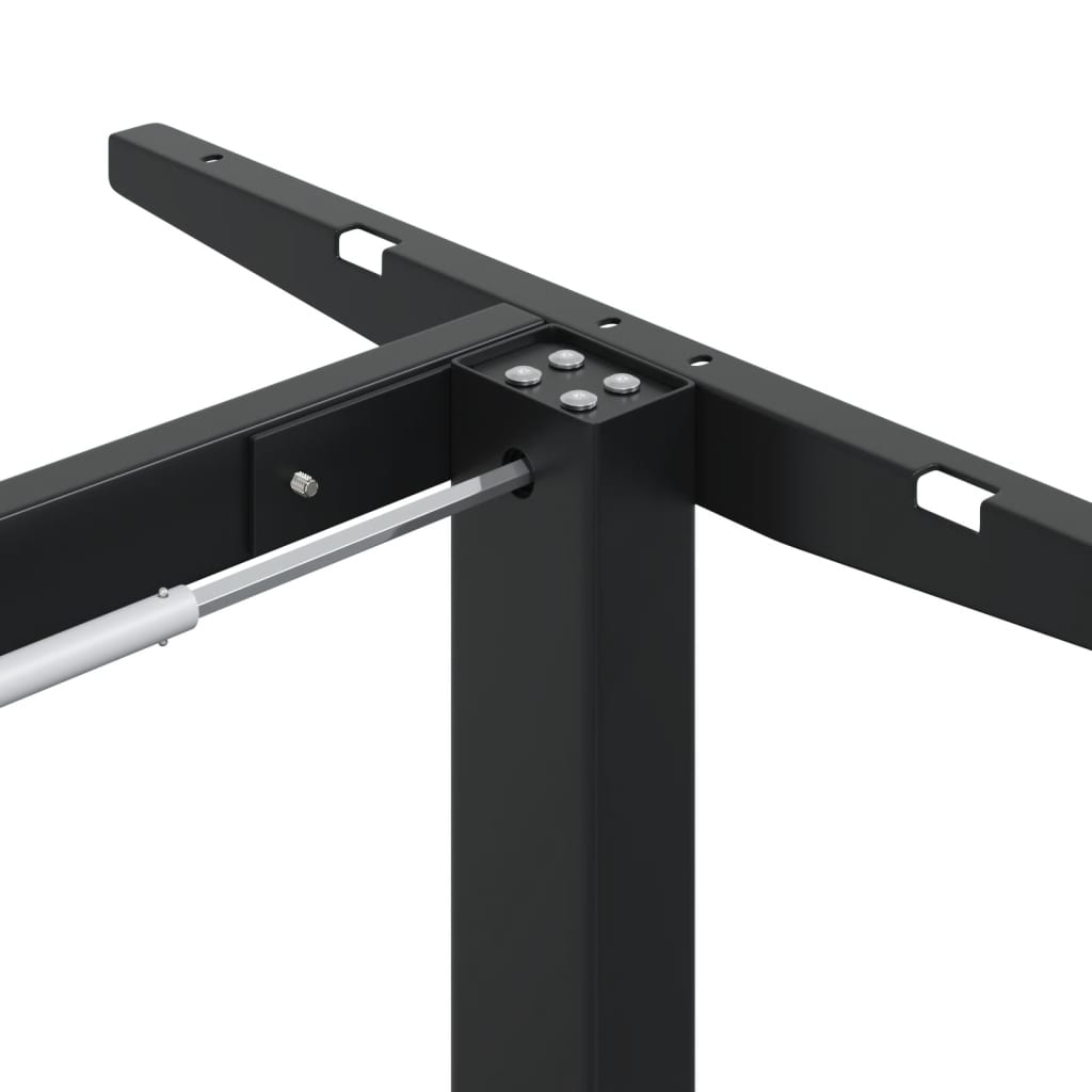 Gestell für Sitz-Steh-Schreibtische Weiß (94-135)x60x(70-114)cm