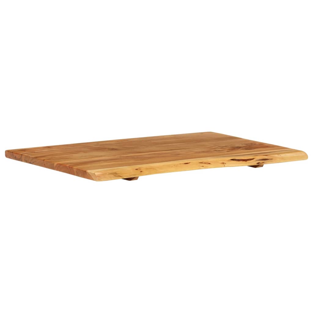 Badezimmer-Waschtischplatte Massivholz Akazie 100x52x2,5 cm