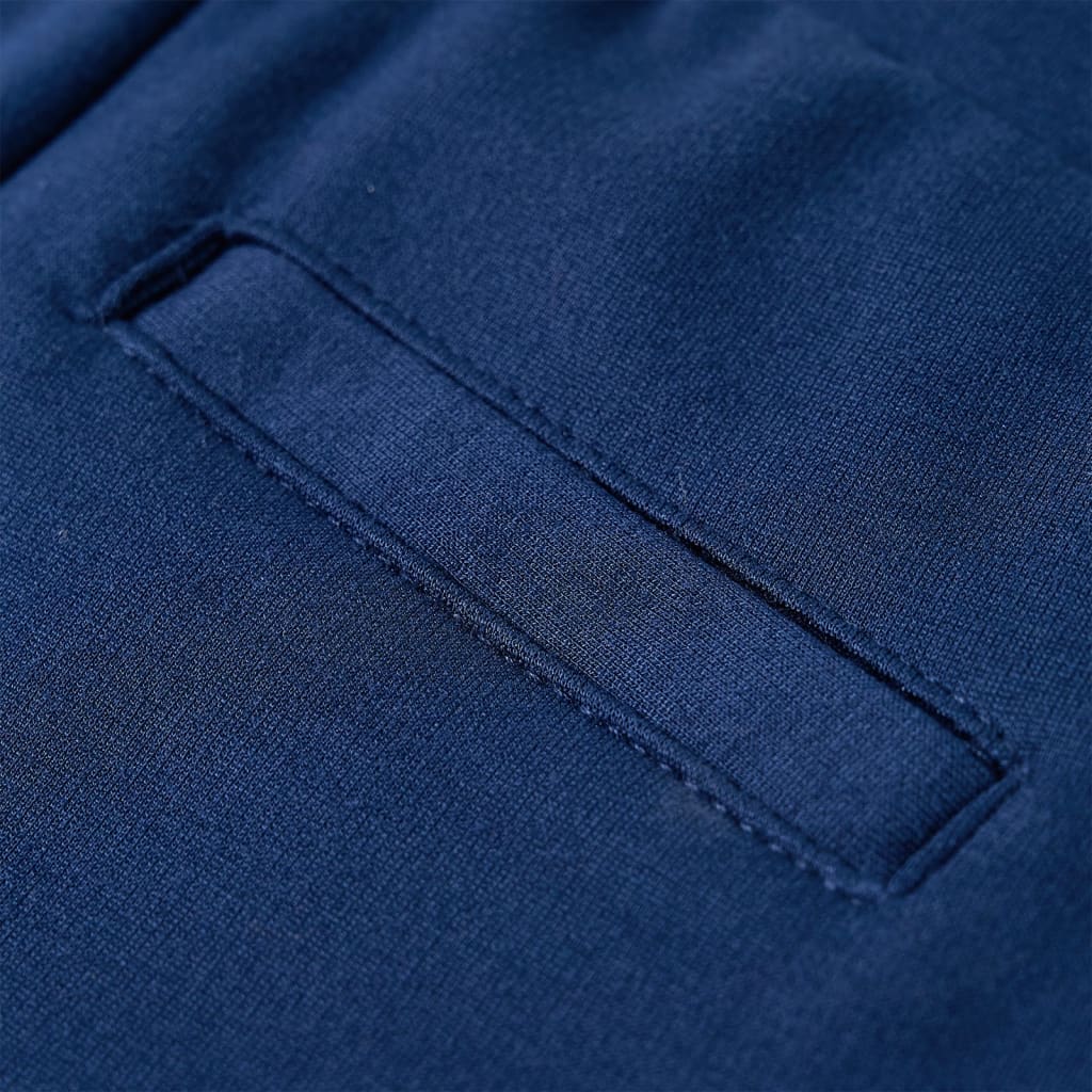 Kinderhose mit Kordelzug Marineblau 92