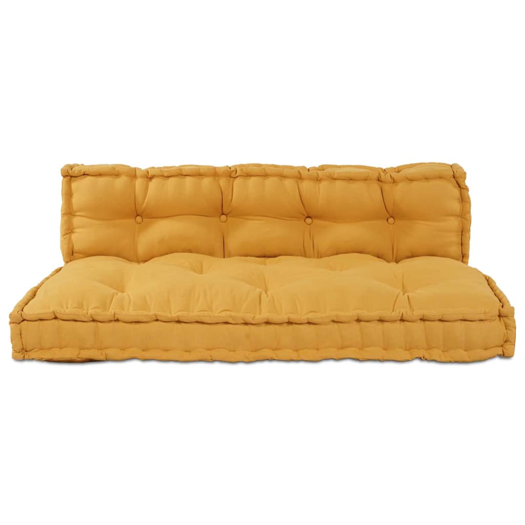 Palettensofa-Auflage Mehrfarbig Stoff Patchwork
