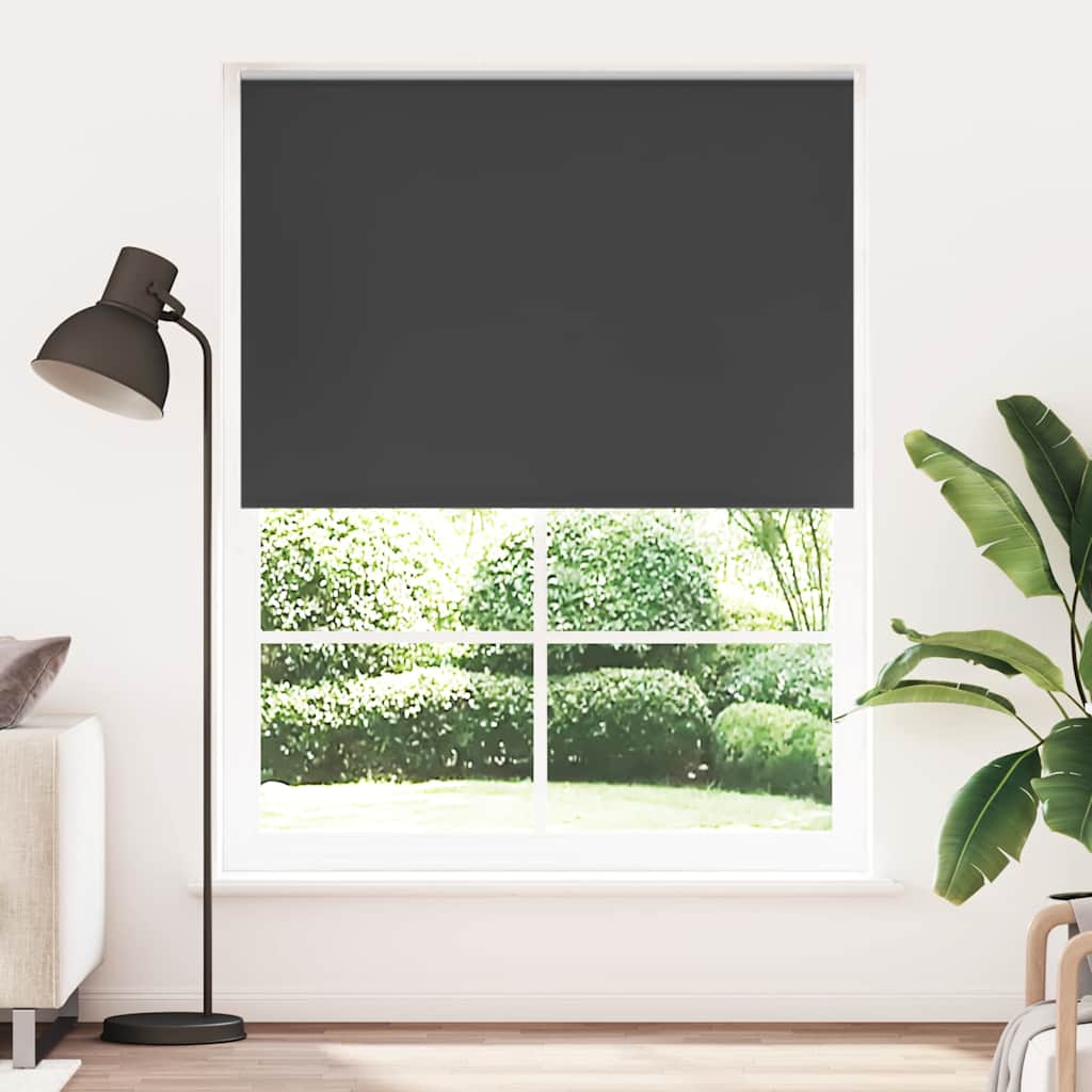 Verdunkelungsrollo 84,4 x 175 cm, Stoffbreite 80 cm, Weiß