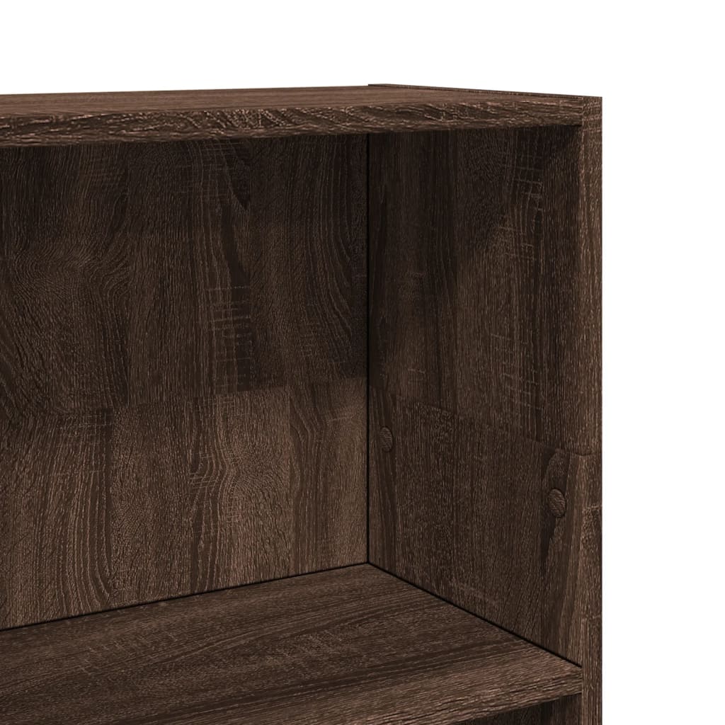 Bücherregal Weiß 40x24x75 cm Holzwerkstoff