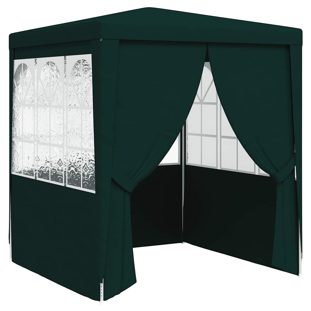 Party-Zelt Rot 200 x 200 x 240 cm PE und Stahl