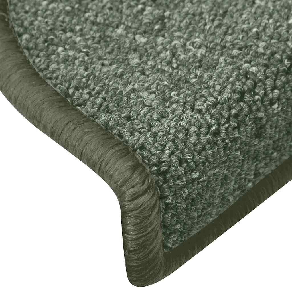 Stufenmatten 15 Stk. 56x17x3 cm Anthrazit Halbrund