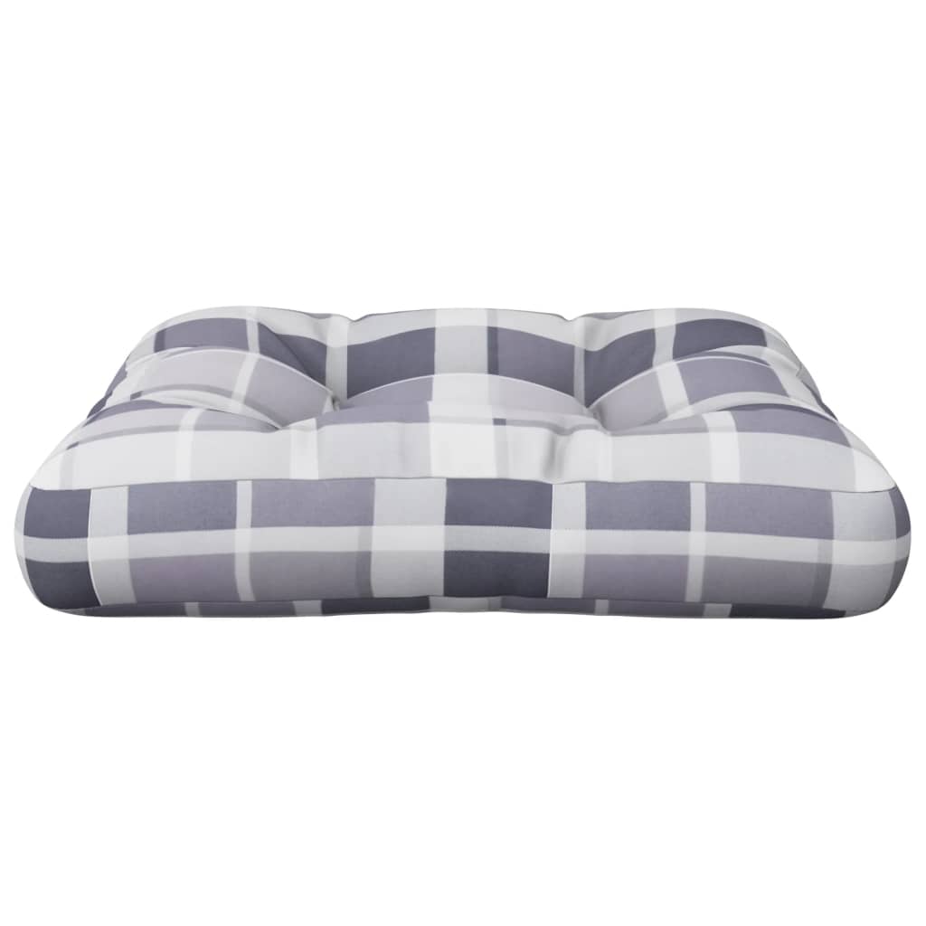 Palettenkissen Anthrazit 50x50x12 cm Stoff