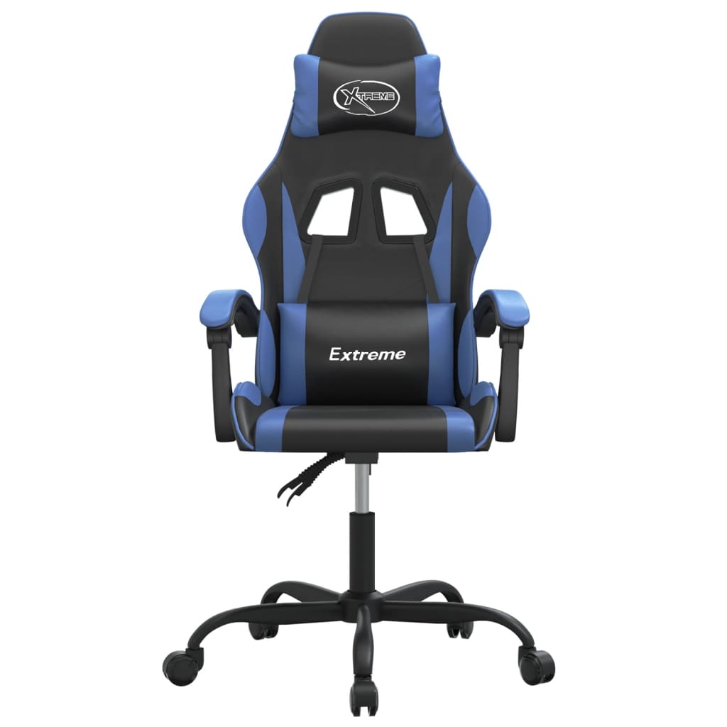 Gaming-Stuhl Schwarz und Golden Kunstleder