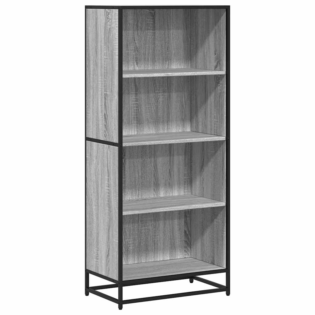 Bücherregal Schwarz 60x35x139 cm Holzwerkstoff