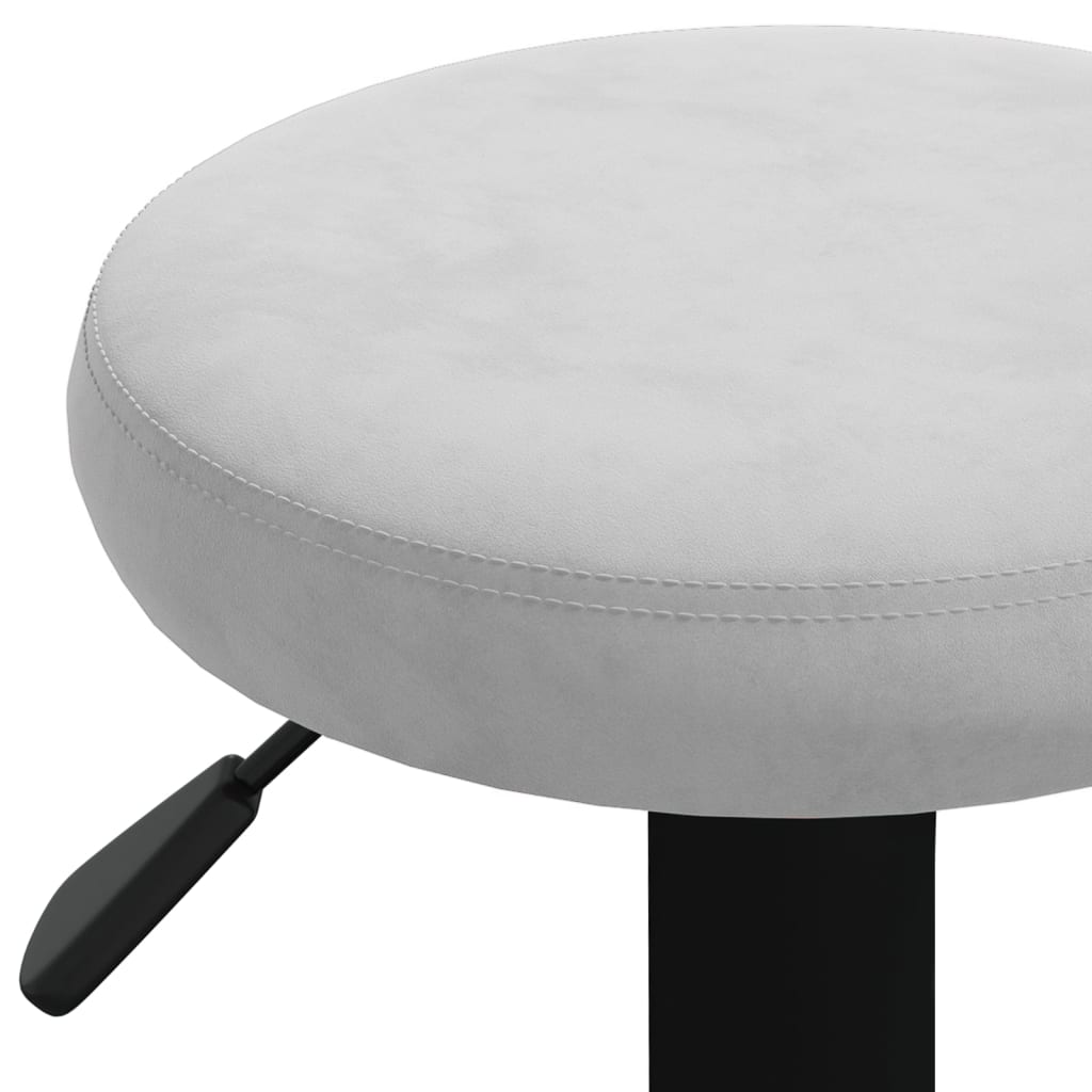 Barhocker 2 Stk. Schwarz Samt