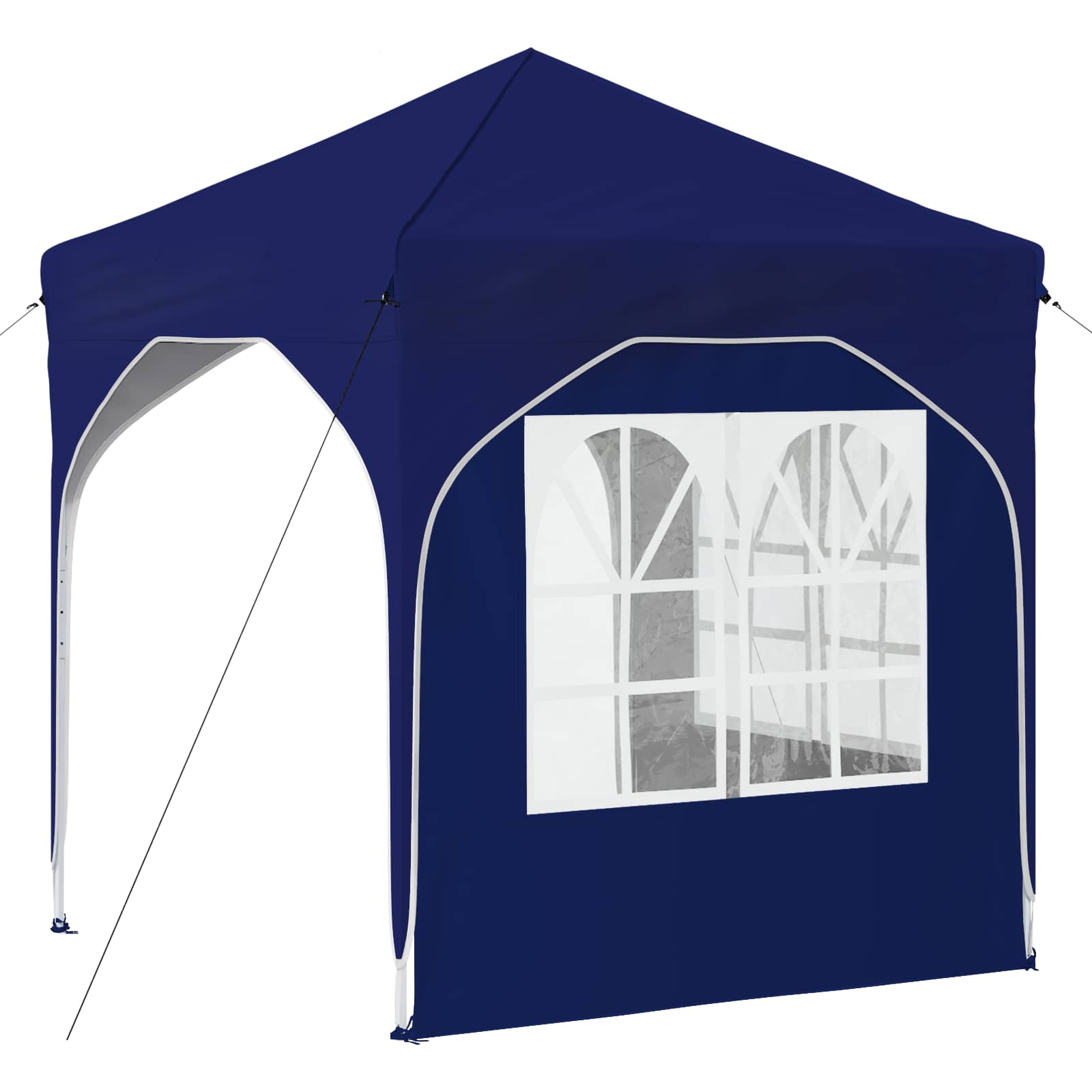 Pop-up Partyzelt 194 x 194 x 245 cm Creme