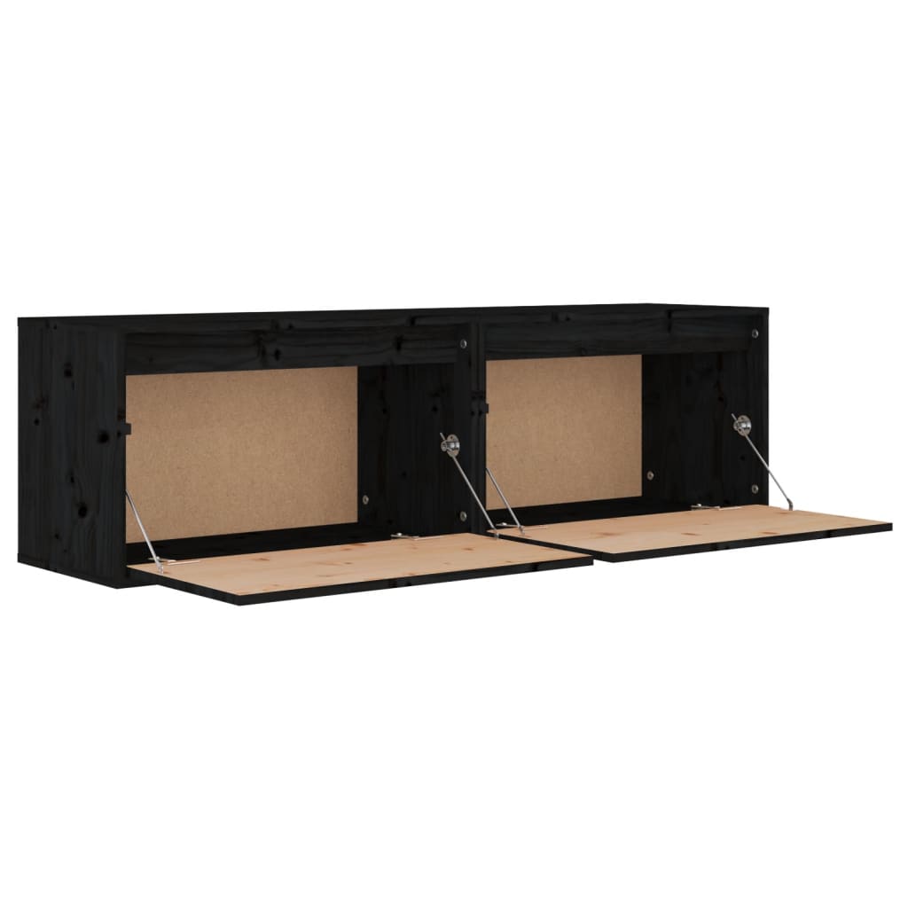 Wandschrank 60x30x35 cm Massivholz Kiefer