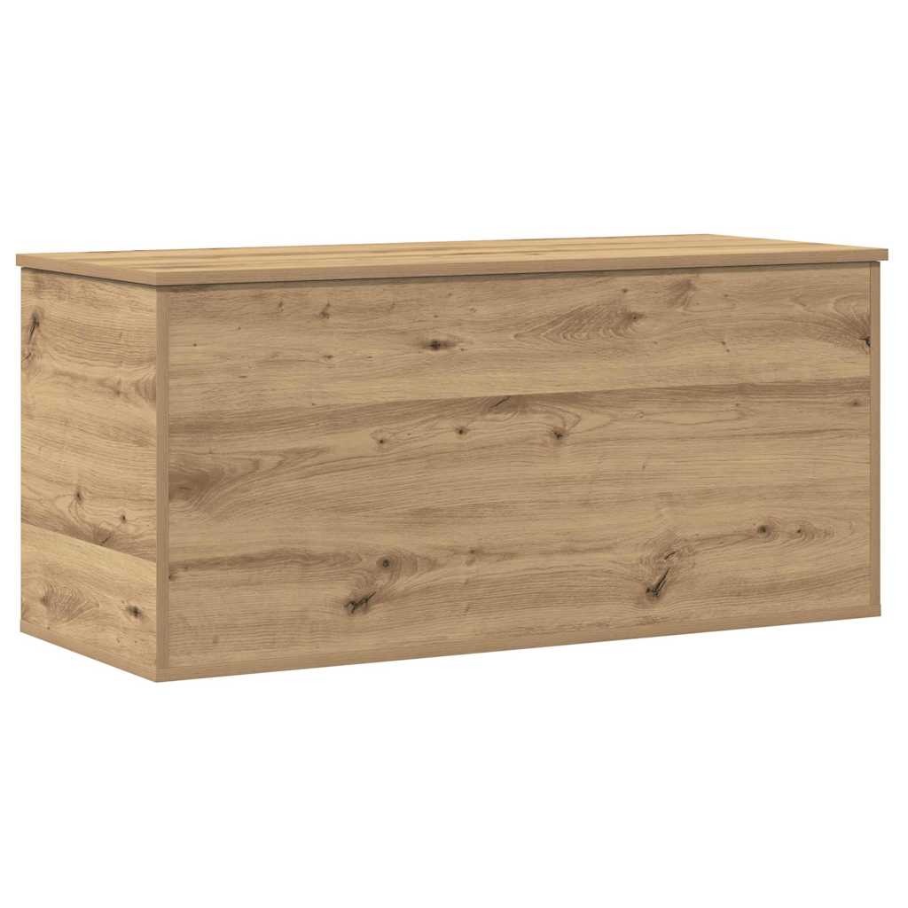 Aufbewahrungstruhe Weiß 84x42x46 cm Holzwerkstoff