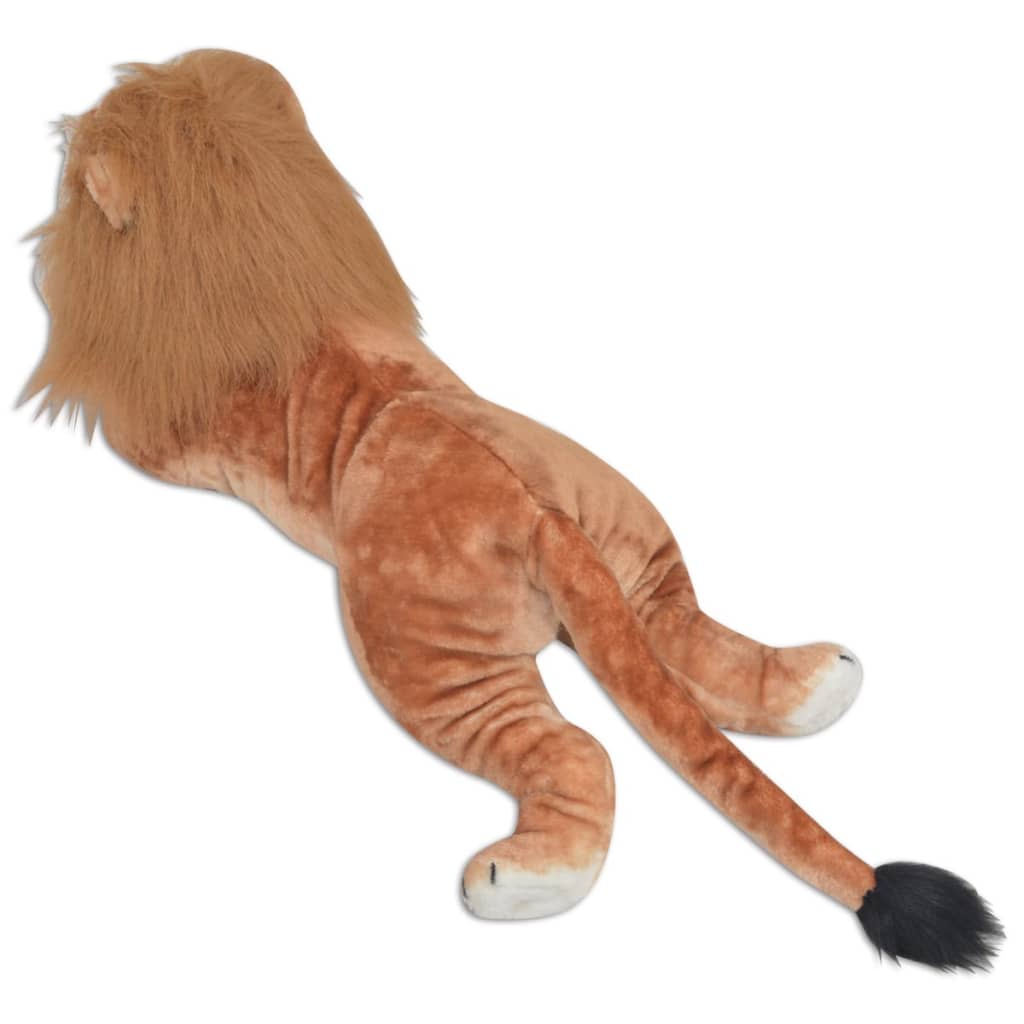 Tiger Kuscheltier Plüsch Braun XXL