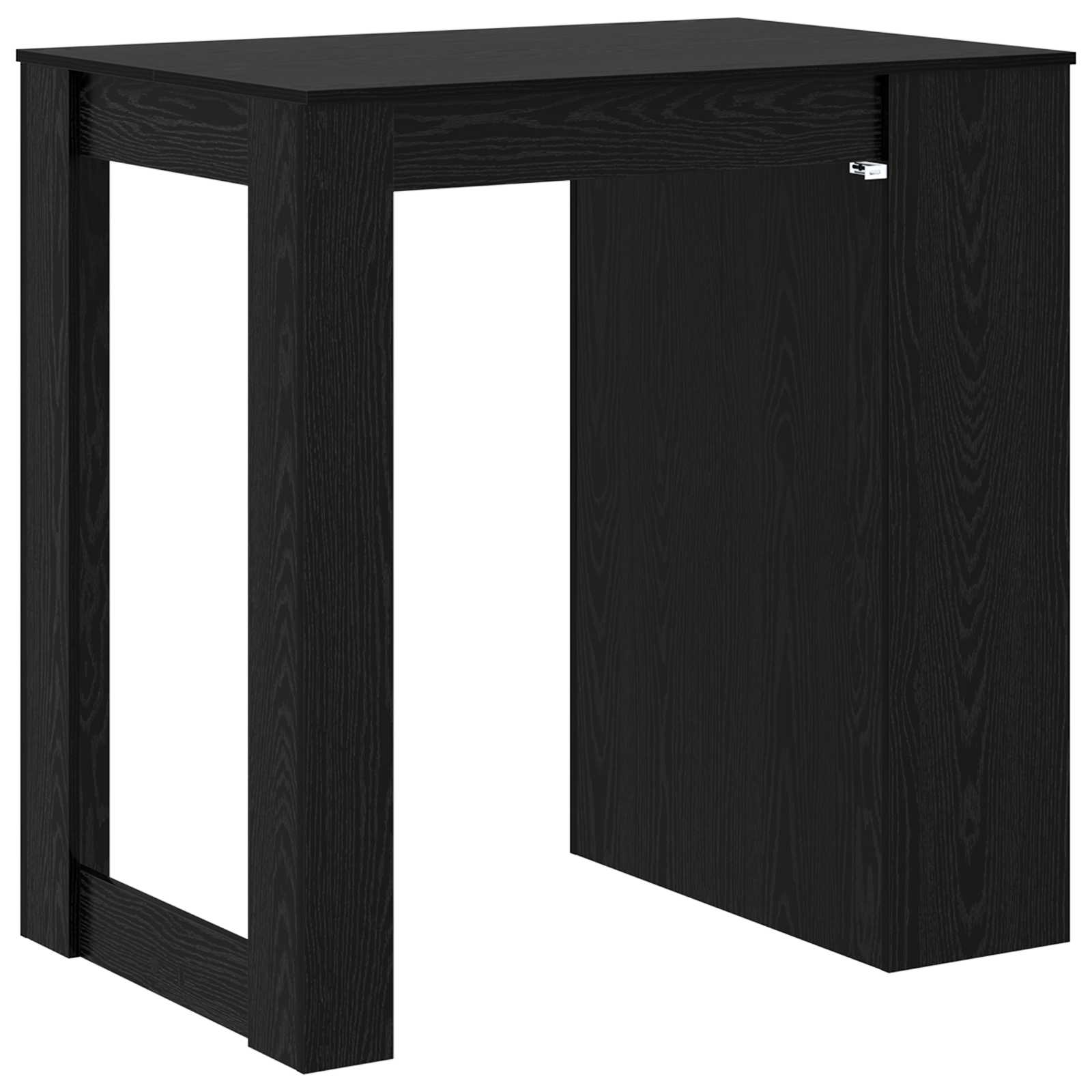 Bartisch Weiß 102x70x103,5 cm Holzwerkstoff
