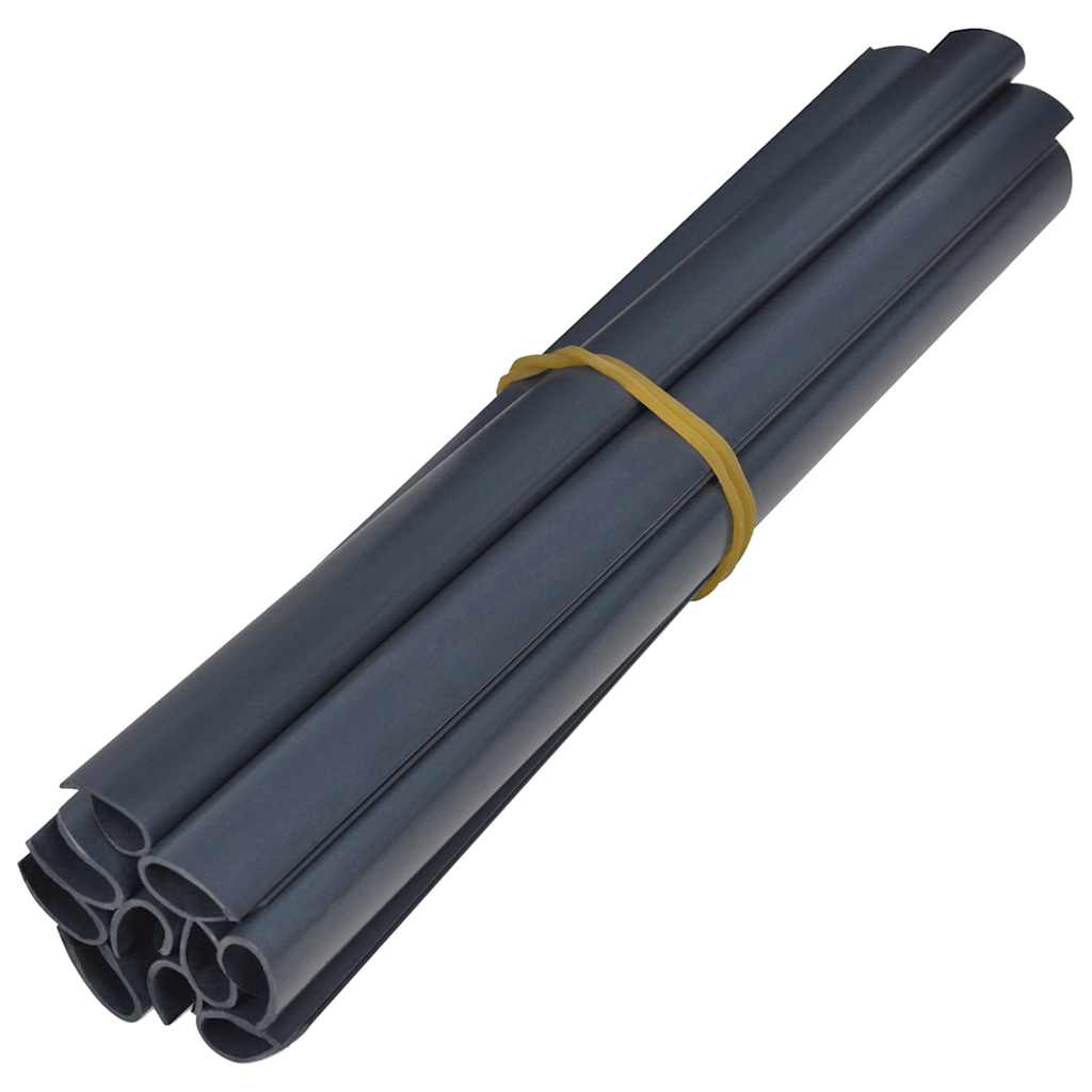 Garten-Sichtschutz 4 Stk. PVC 35x0,19 m Grün