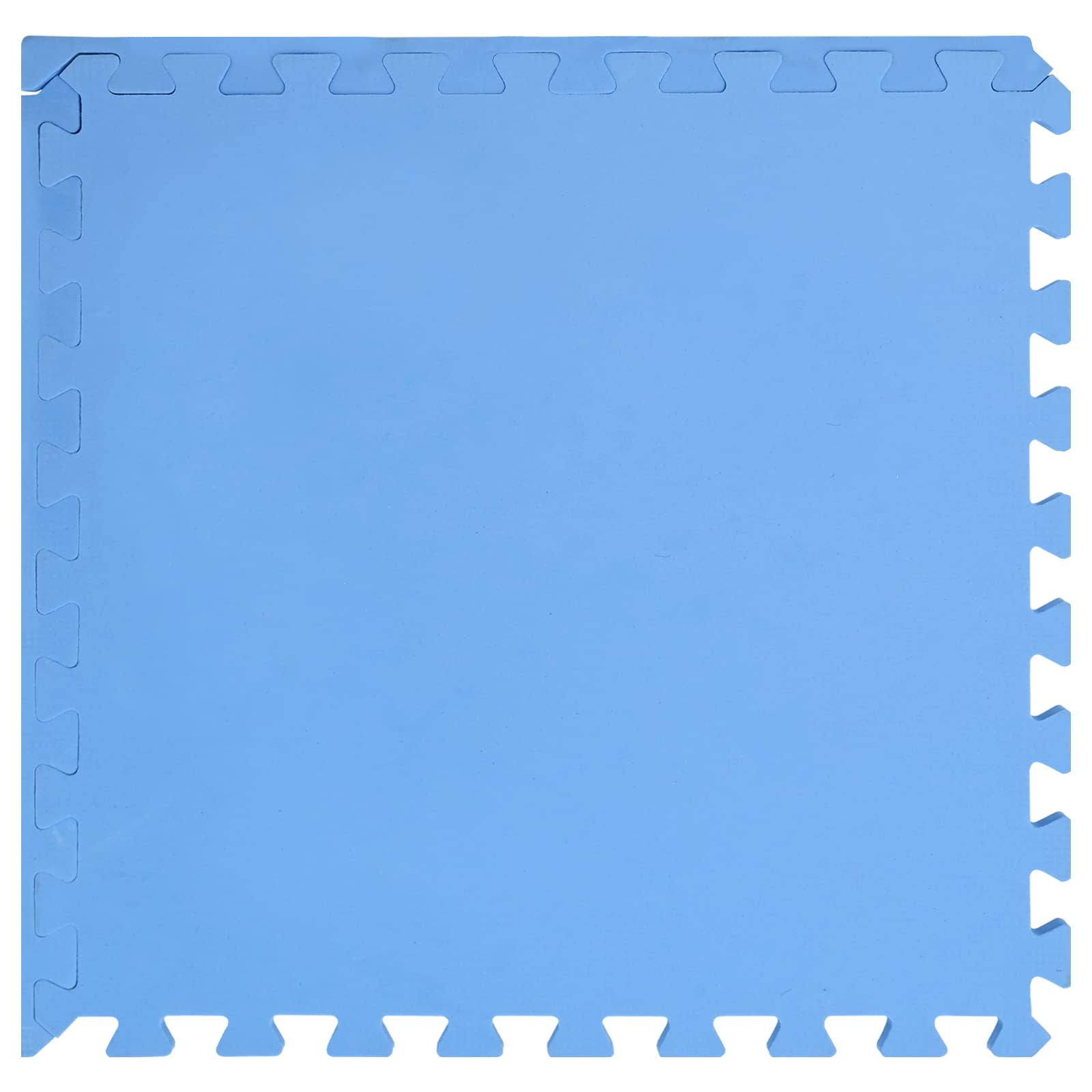 Pool Bodenteppich 6 pcs Schwarz 2,16 ㎡ EVA-Schaum