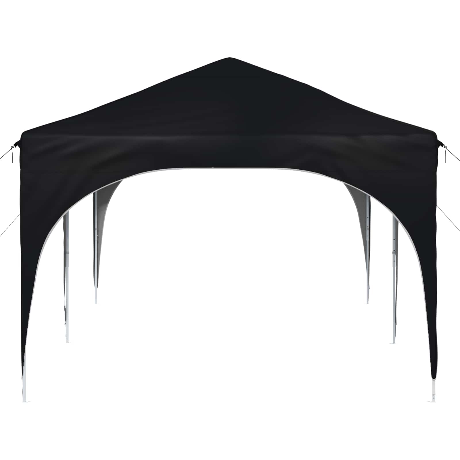 Pop-up Partyzelt 575 x 288 x 245 cm Creme Oxford-Stoff