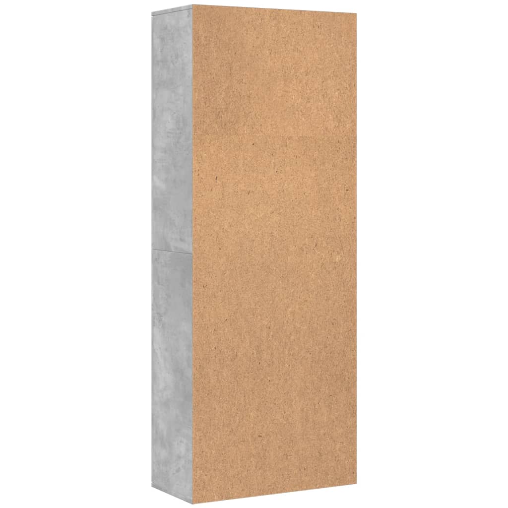 Highboard Weiß 70x35x180 cm Holzwerkstoff