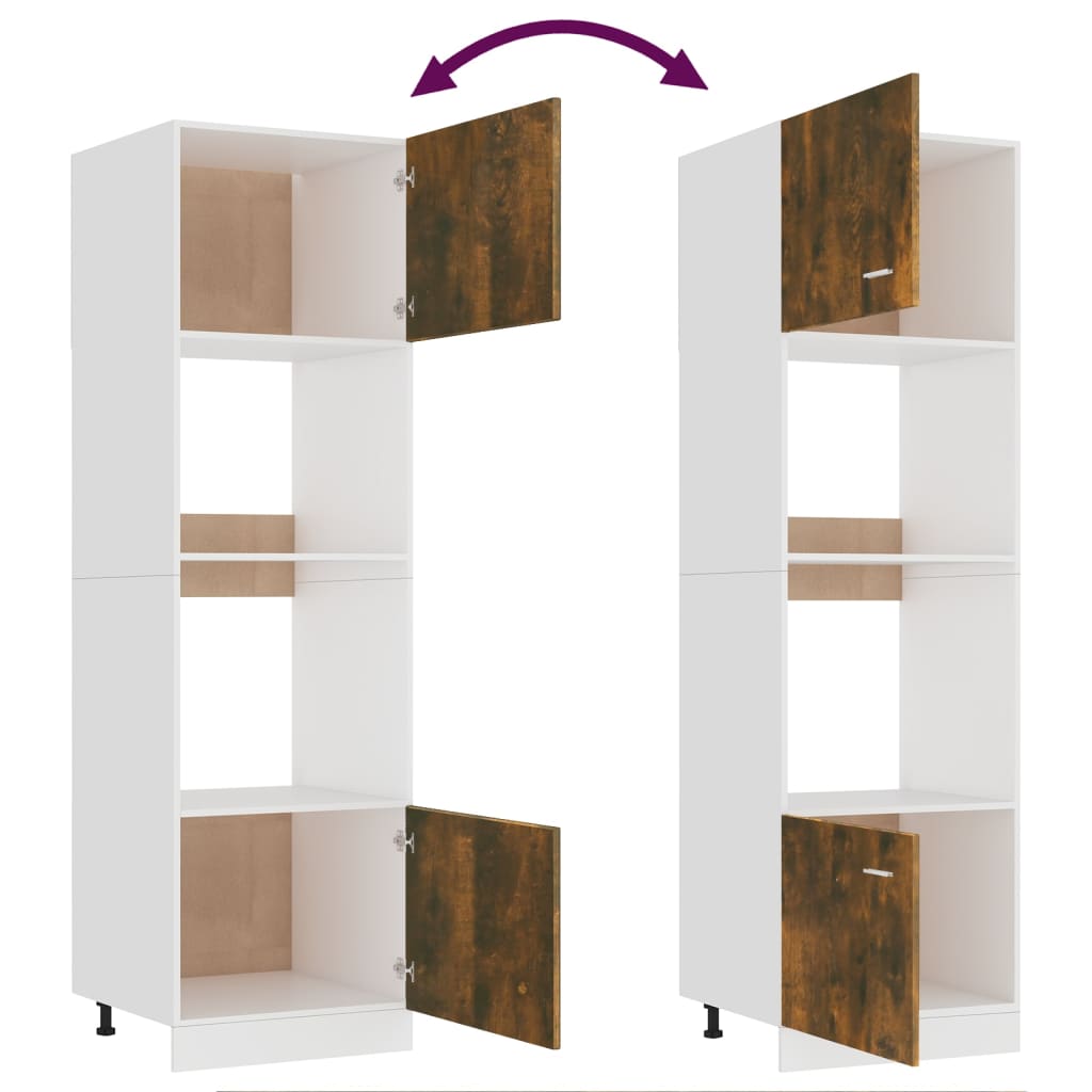 Unterschrank Lyon Weiß 60x46x81,5 cm Holzwerkstoff