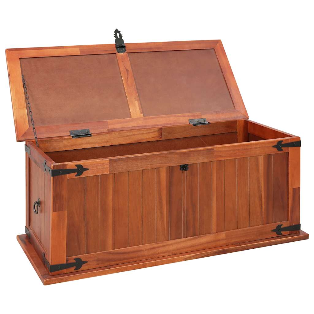 Aufbewahrungstruhe 60 x 25 x 22 cm Akazien-Massivholz