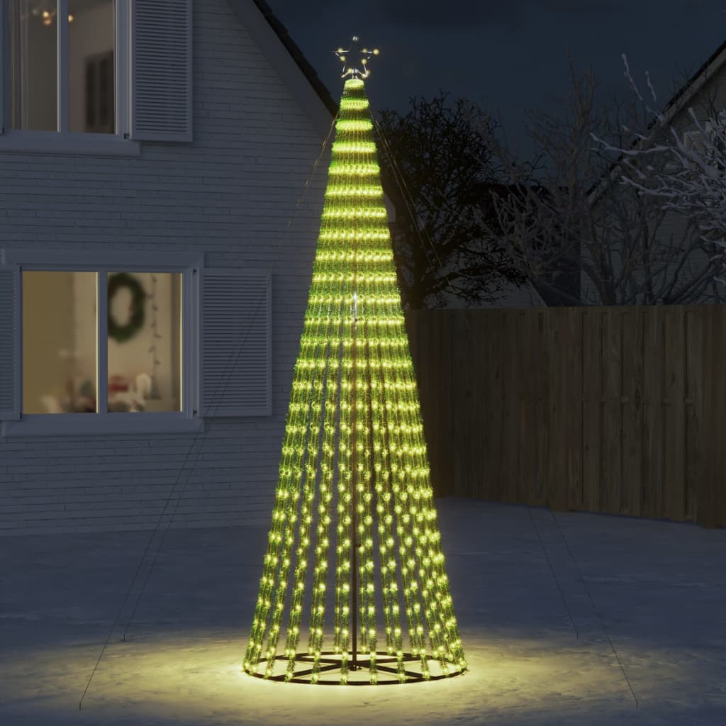 LED Weihnachtsbaum 275 LEDs Warmweiß 180 cm