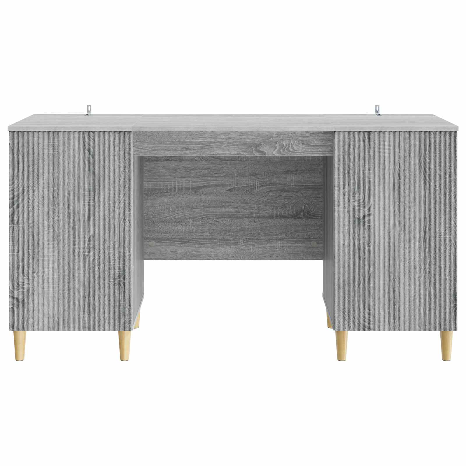 Schreibtisch mit Regal Schwarz 142,5 x 50 x 75 cm Holzwerkstoff