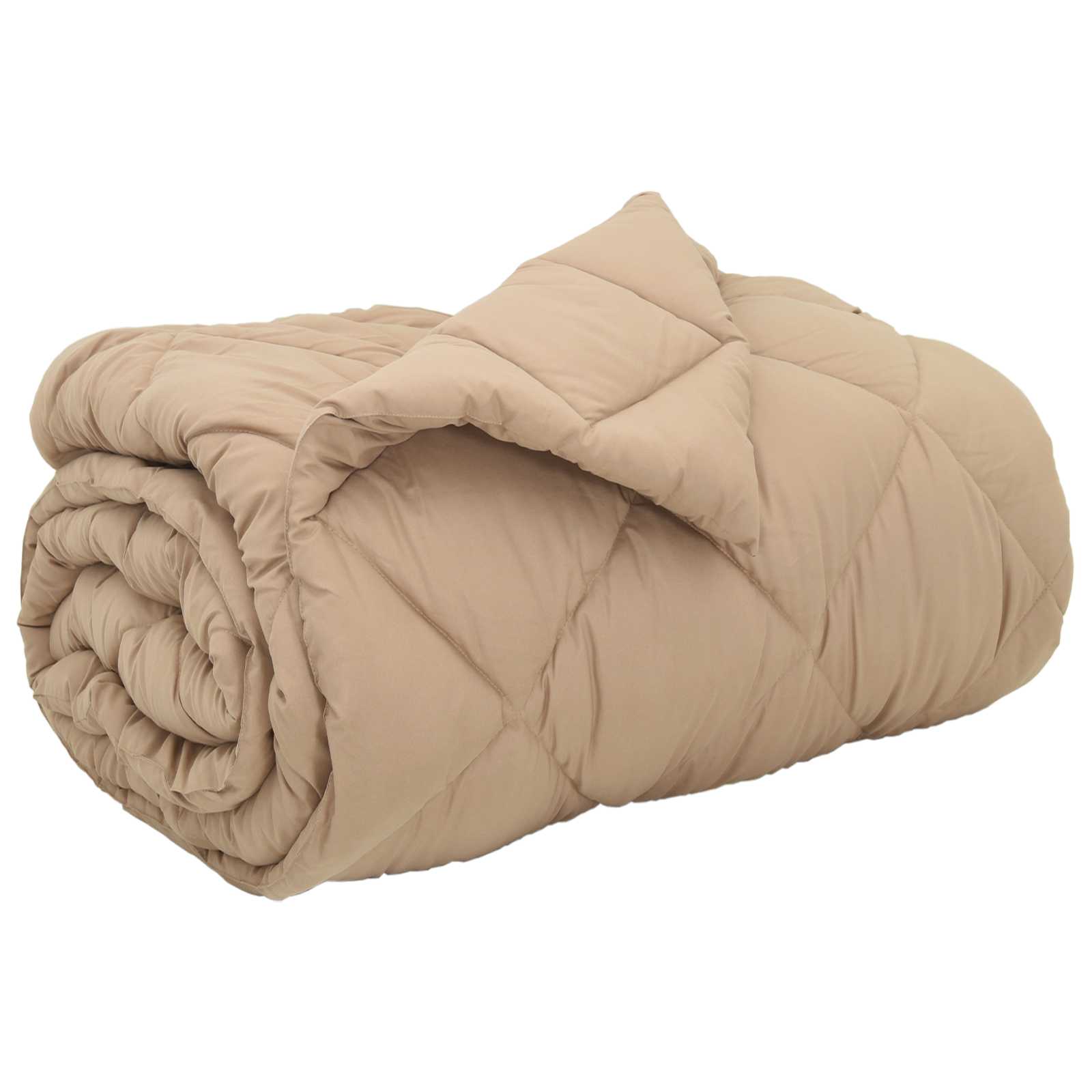 Winterbettdecke Anthrazit 135 x 200 cm Mikrofaser