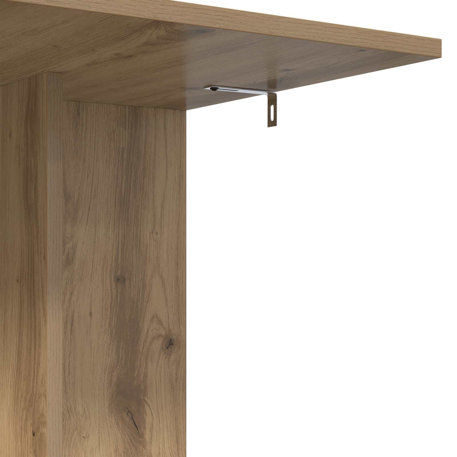 Beistelltisch Weiß 45 x 40 x 62,5 cm Holzwerkstoff