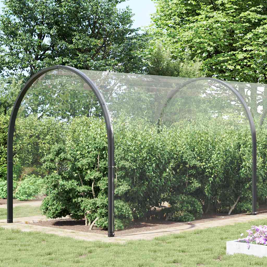 Transparente Plane mit Ösen 1x2 m PVC