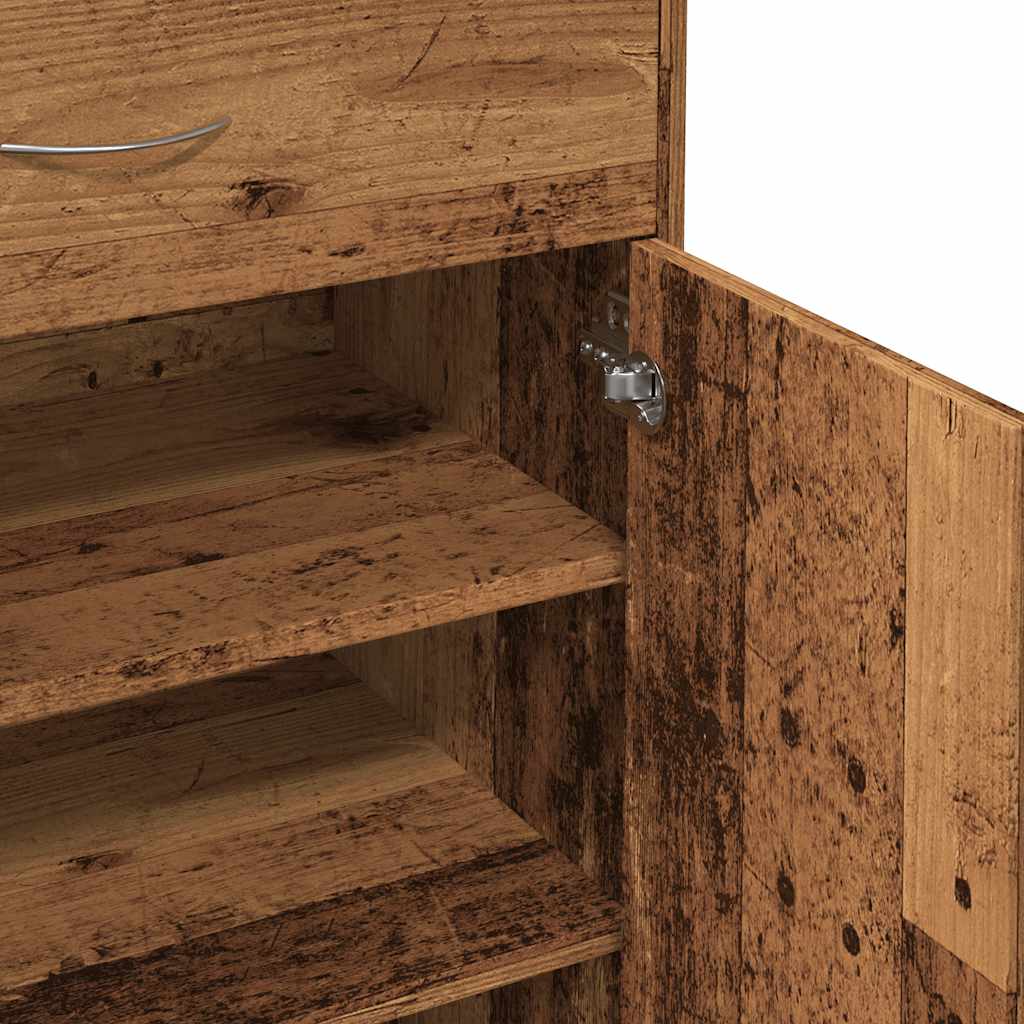 Schuhschrank Weiß 60×35×84 cm Holzwerkstoff