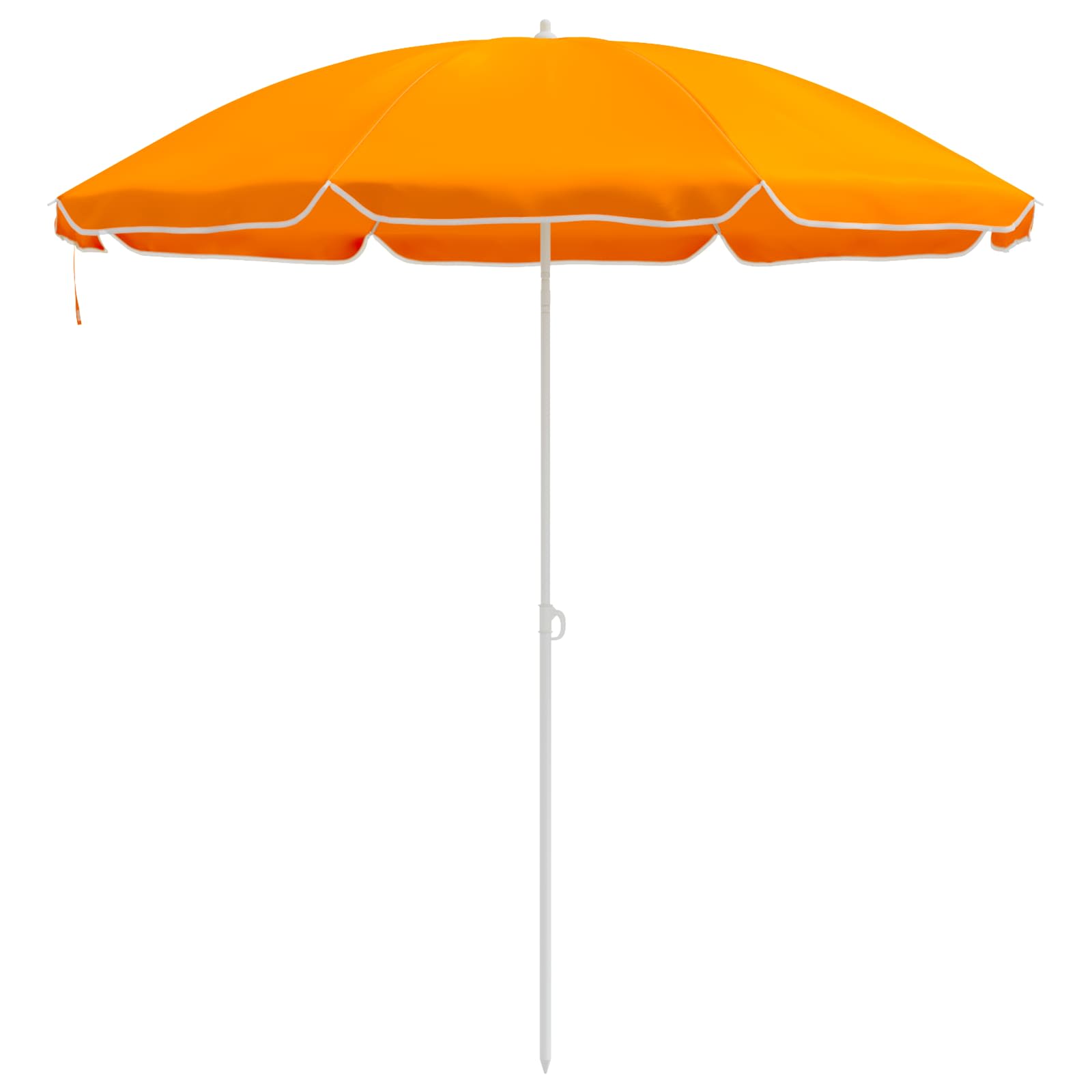 Sonnenschirm mit Stahlmast Sandfarbe 180 cm